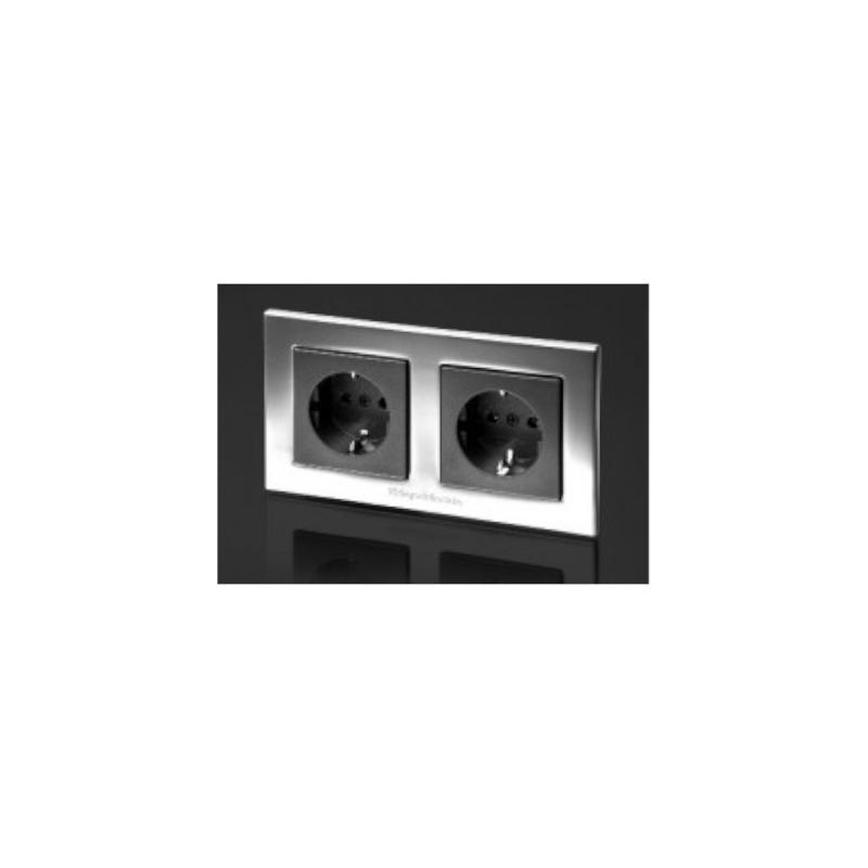 GigaWatt G-044 Duplex SCHUKO fali dupla konnektor aljzat