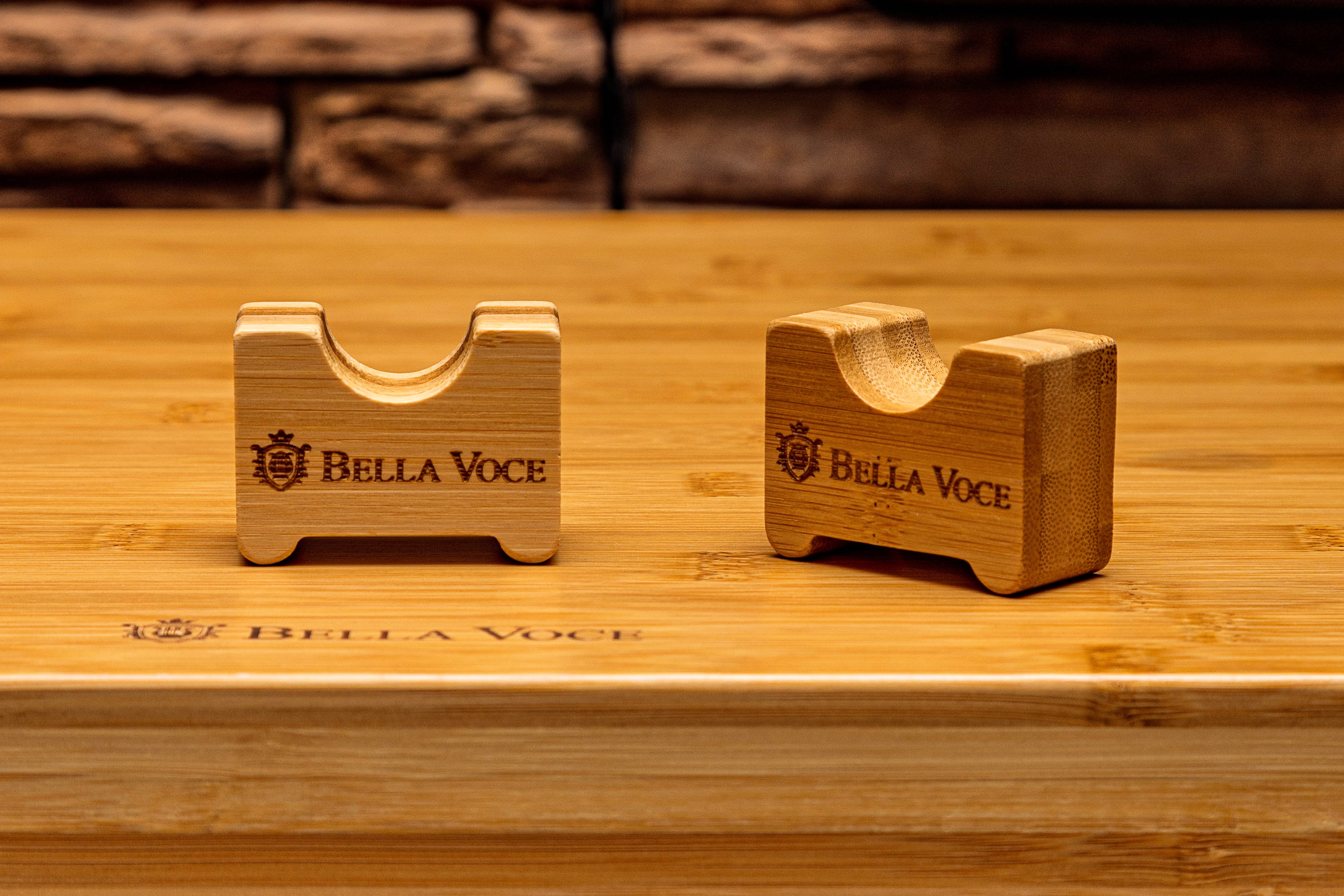 Bella Voce bambusz kábel alátét